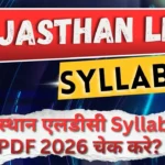 Rajasthan LDC Syllabus