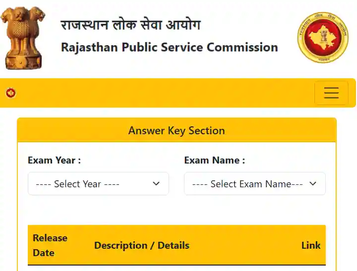 RPSC 2nd Grade Answer Key